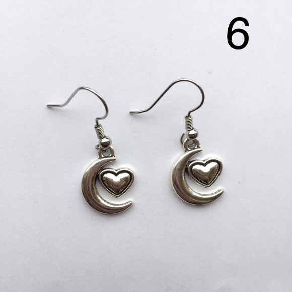 MOON EARRINGS - Picture 6 of 10